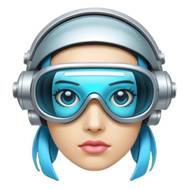 cyberpunk visor goggles  sticker