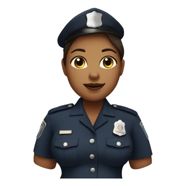 Pregnant police officer sticker