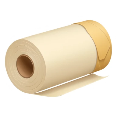 A roll of plain wallpaper  sticker