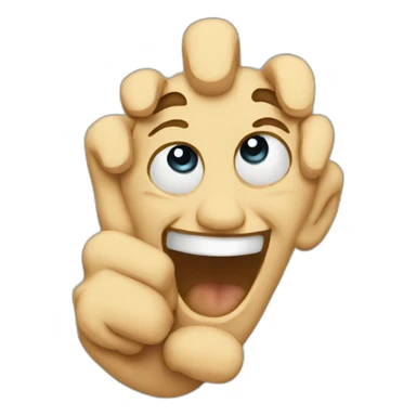 pointing and laughing sticker