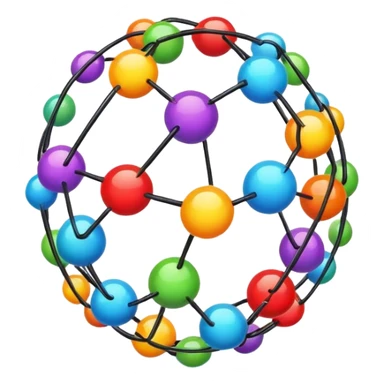 Nerd clusters sticker