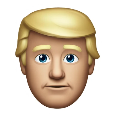 donald-trump-realistic in campaign sticker