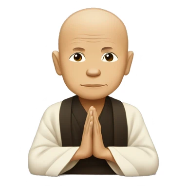 Thich nhat Hanh meditating  sticker