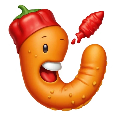 Talking hot cheetos sticker
