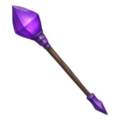purple sceptre sticker