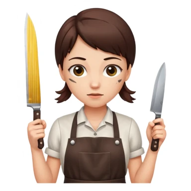 Carnicera chica sticker