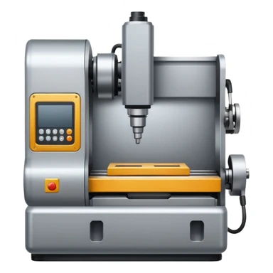 CNC machine tool emoji based on the provided logo sticker