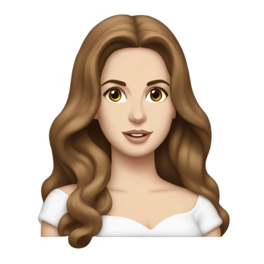 Lana del rey core emojy sticker