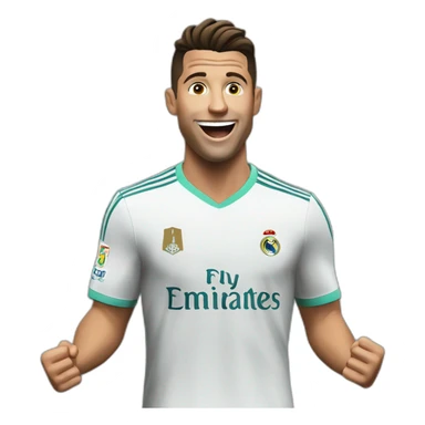 cristiano siuu celebration sticker