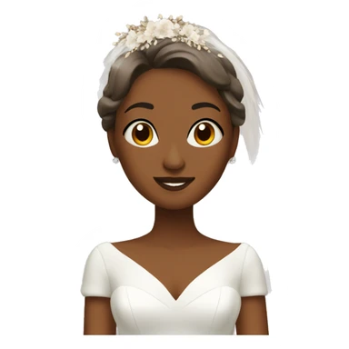 Autumn bride  sticker