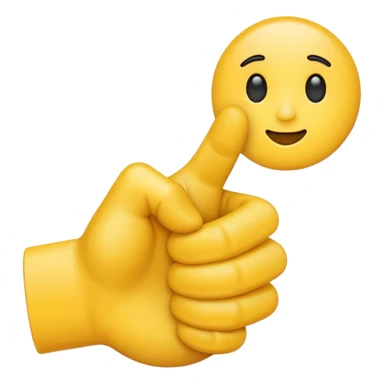 🫵finger pointing just the this emoji sticker