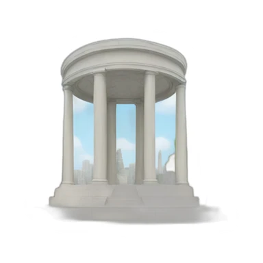 modern age monument sticker