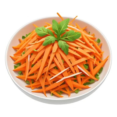Carrot salad  sticker