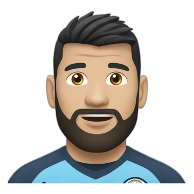 Aguero sticker