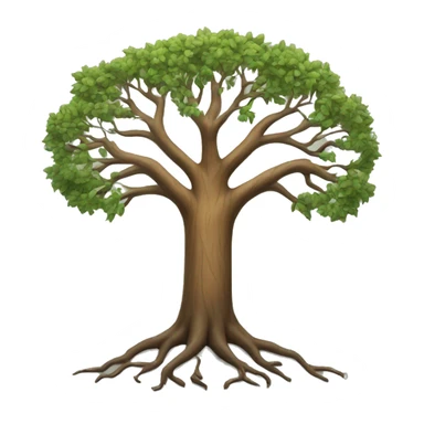 tree of life with no leaves sticker