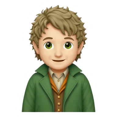 bilbo baggins pixel art emoji for adding to slack emoji sticker