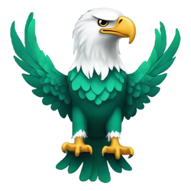 Eagle that is Philadelphia Eagles themed sticker