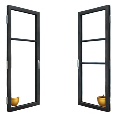 window apartment with sea view sticker