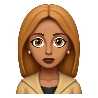 Cinematic Realistic Fairuz Pop Culture Emoji, featuring an iconic portrayal of the legendary singer rendered with vibrant textures and soulful, dynamic lighting. sticker