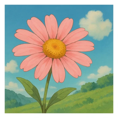 pink margherita sticker