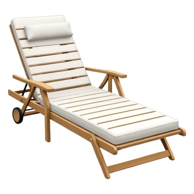 sun lounger sticker