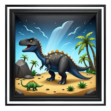 Ideas in a tarpit, just like how dinosaurs died sticker