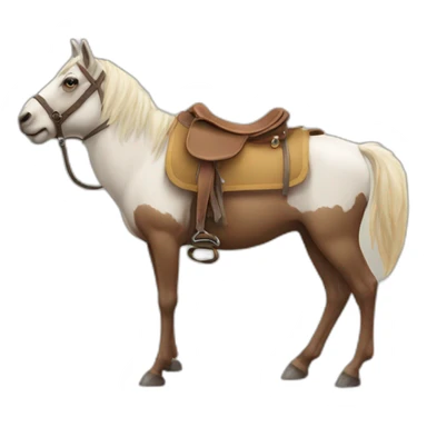 Chat sur un chameau sticker