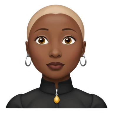 Cynthia Erivo bald sticker