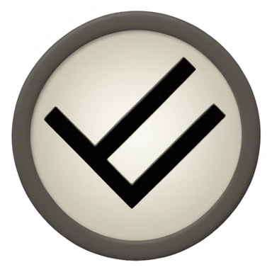 Check mark inside circle colored #b85b88 sticker