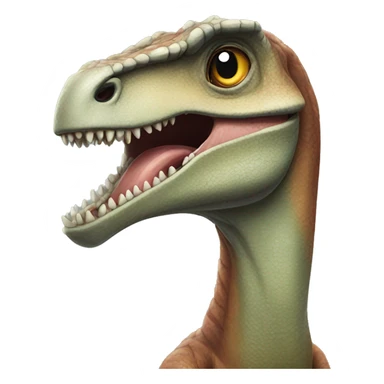 Raptor dinosaur  sticker