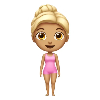 Pink Pilates Princess sticker