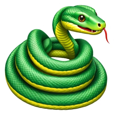 Snake sticker