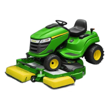 self driven mower sticker
