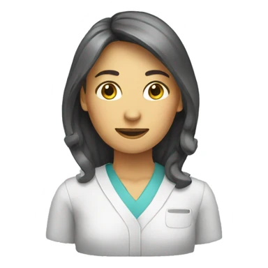 Emoji for applied psychologist (female) sticker