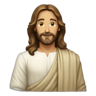 Jesus leve le pouce sticker