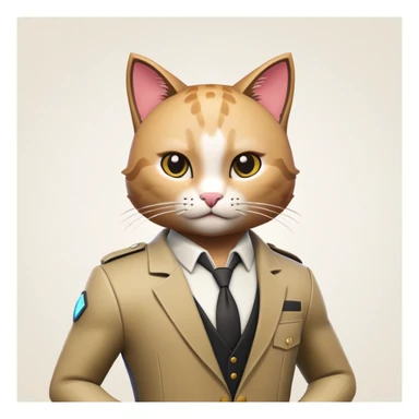 mister meowdas (fortnite) sticker