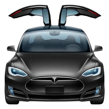 tesla model s sticker
