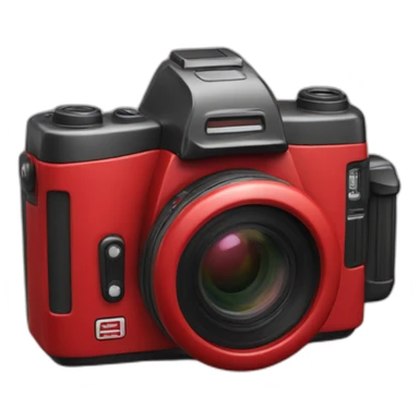 Red-5k-camera sticker