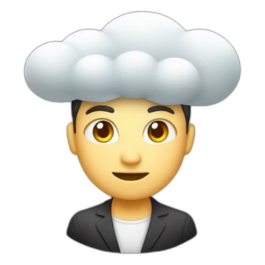 serveur cloud sticker