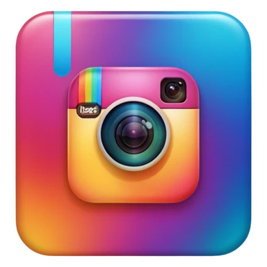 create an instagram emoji (instagram logo) sticker