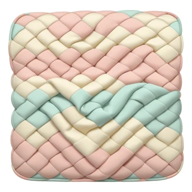 Cozy throw blanket sticker