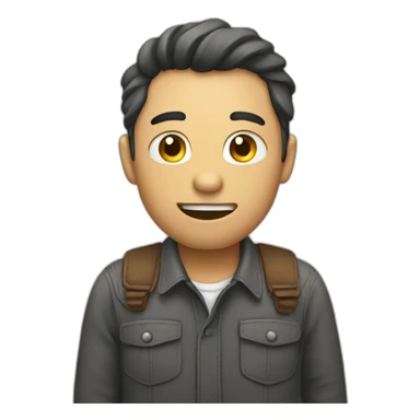 a person who shows that he has nothing in his pockets sticker