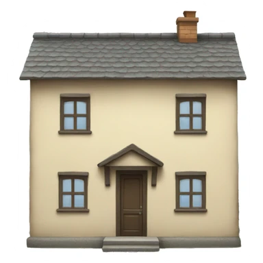 house in the village sticker