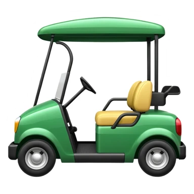 Golf car 2 emoji sticker