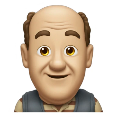 Joe besser of the three stooges sticker