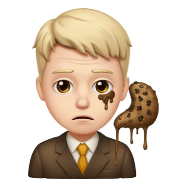 accountant covered in shit sticker