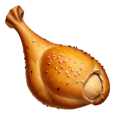 chicken leg sticker