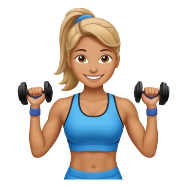 gym girl emoji sticker