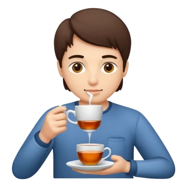 Clocking the tea sticker