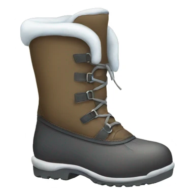 snow boots sticker
